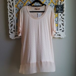 Blush pink top